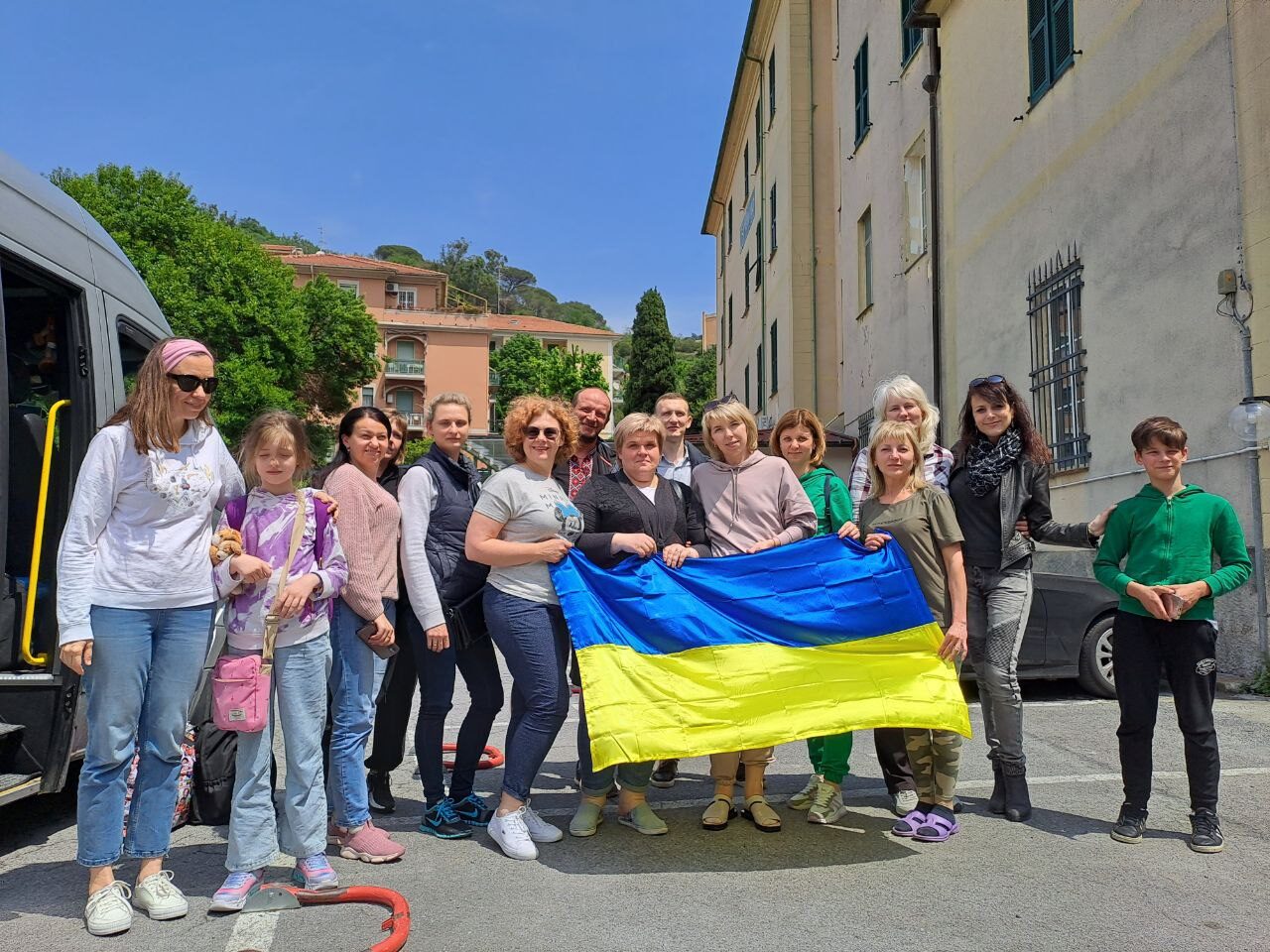 Наші берегині в Італії